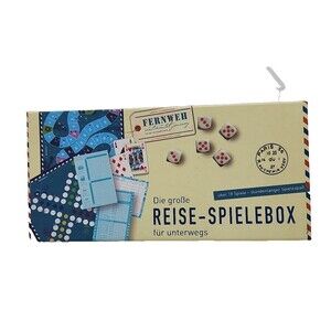 Die große Reise-Spielebox Für Unterwegs German Card & Dice Game NEW